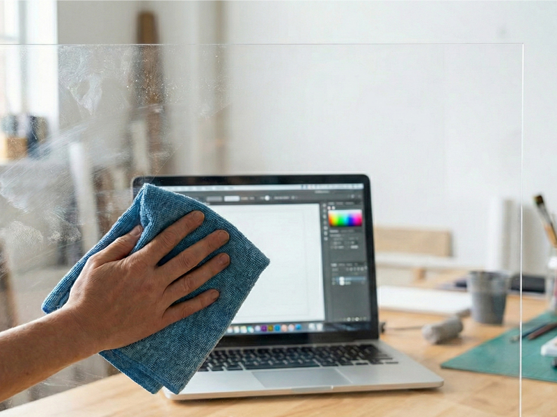 การดูแลรักษาแผ่นอะคริลิค