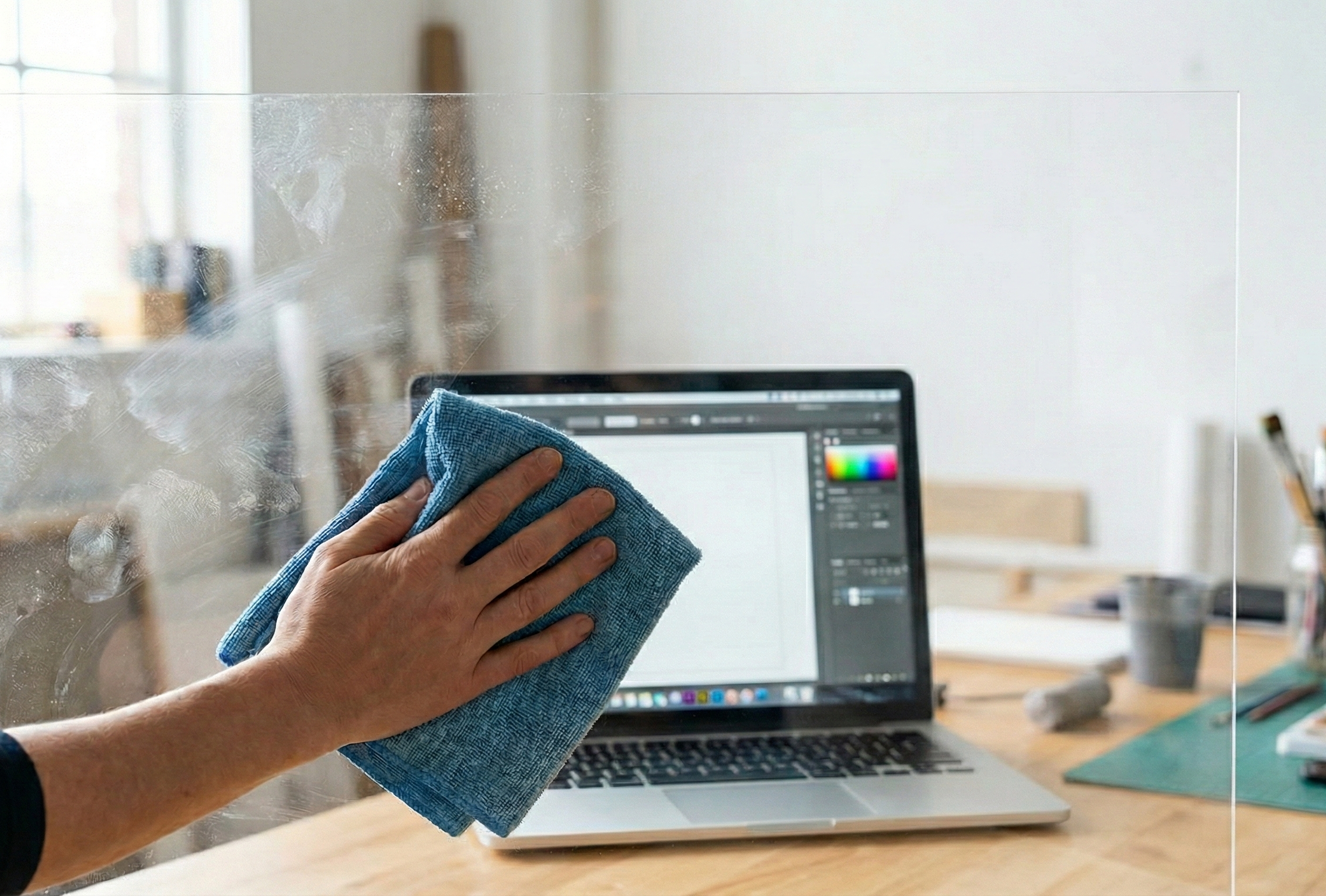 เช็ดอะคริลิค